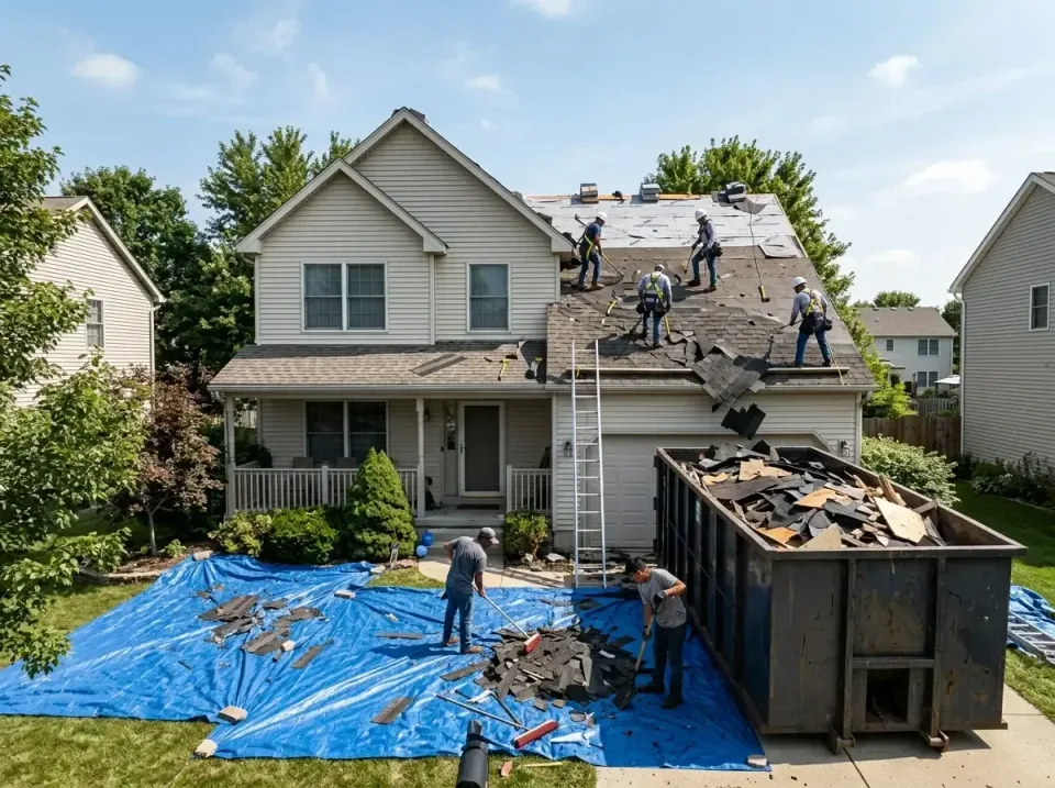 roof-replacement-debris-remova-004 — frequently asked questions, Cheapest Dumpster Rentals in North Beach, MD
